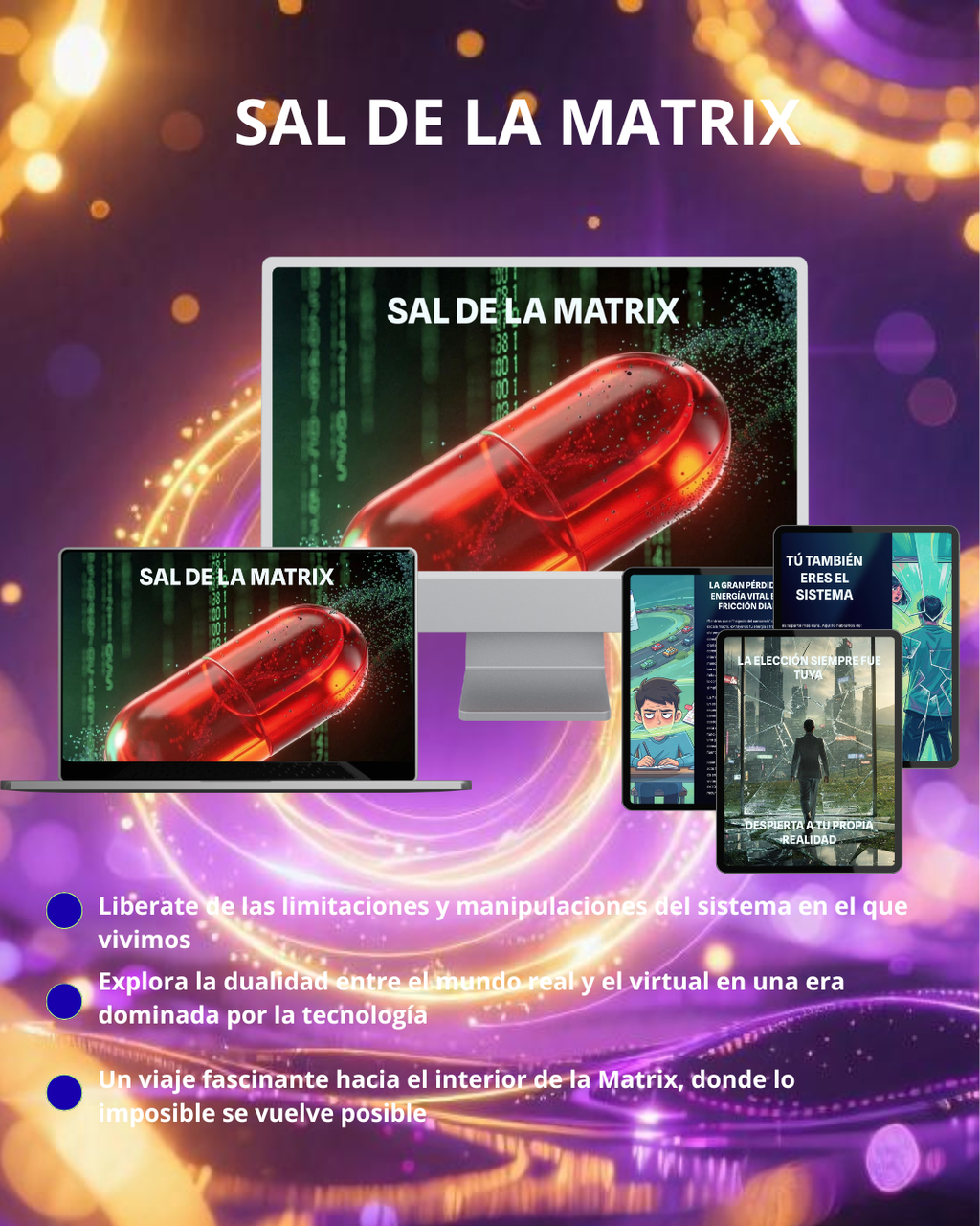 E-book: SAL DE LA MATRIX + 2 BONUS